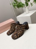 Miu Leather Miu women high heel shoes HG26101530