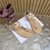 YSL Leather unisex sandal shoes HG26102515