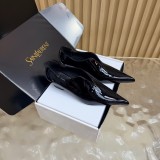 YSL Leather women 4cm sandal shoes HG26102504