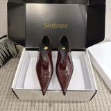 YSL Leather women flat shoes HG26100807