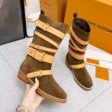 Louis Leather Vuitton women boots HG26093035