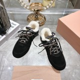 Miu Leather Miu women sport shoes HG26091910