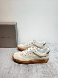Brunello Leather Cucinelli unisex sport shoes HG26090710