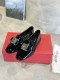 Salvatore Leather Ferragamo women flat shoes HG26102501