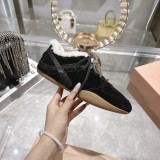 Miu Leather Miu women sport shoes HG26091910