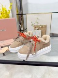 Miu Leather Miu women sport shoes HG26100312