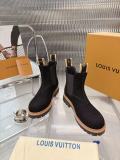 Louis Leather Vuitton unisex boots HG26091005