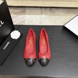 Chanel Leather women flat shoes HG26100930