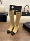 Chanel Leather women long boots HG26091953