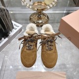 Miu Leather Miu women sport shoes HG26091910