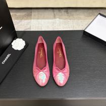 Chanel Leather women flat shoes HG26100930