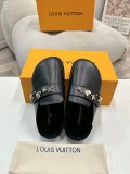 Louis Leather Vuitton women sandal shoes HG26100246