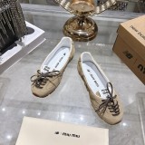Miu Leather Miu women sport shoes HG26090228