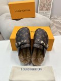 Louis Leather Vuitton women sandal shoes HG26100246