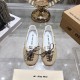 Miu Leather Miu women sport shoes HG26090228