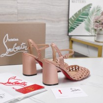Christian Leather Louboutin women 8.5cm high heel shoes HG26100710
