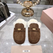 Miu Leather Miu women sandal shoes HG26091313