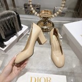 Dior Leather women 3cm high heel shoes HG26092140