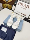 Prada Leather women 5.5cm sandal shoes HG26091043