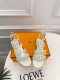Hermes Leather women sandal shoes HG26102156