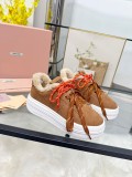 Miu Leather Miu women sport shoes HG26100312