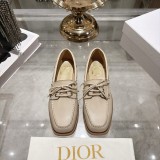 Dior Leather women flat shoes HG26092205