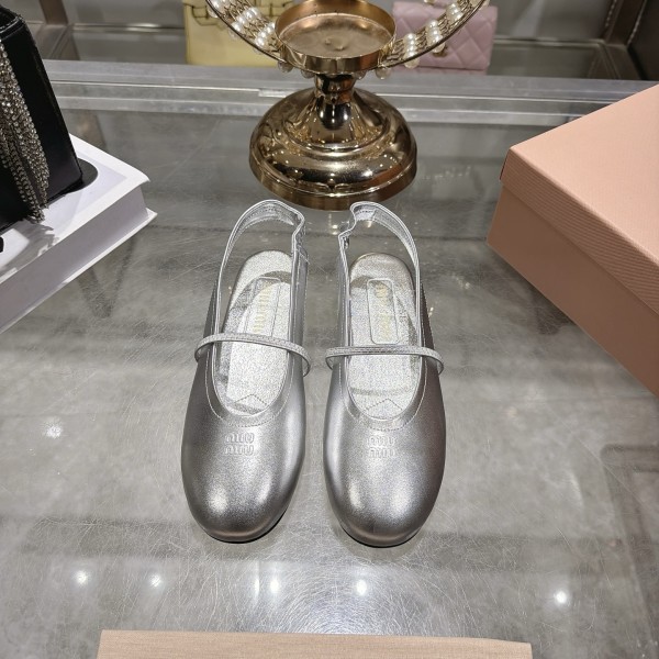 Miu Leather Miu women sandal shoes HG26101148