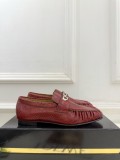 Christian Leather Louboutin men flat shoes HG26092184