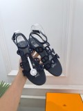 Hermes Leather women sandal shoes HG26102148
