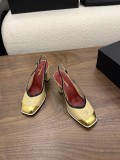 Chanel Leather women 9cm high heel shoes HG26102441