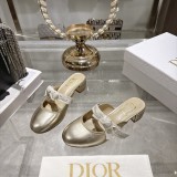 Dior Leather women 3.5cm sandal shoes HG26092964