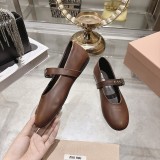 Miu Leather Miu women sandal shoes HG26082918