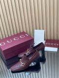 Gucci Leather women 6cm high heel shoes HG26090420