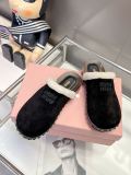 Miu Leather Miu women sandal shoes HG26090942