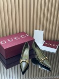Gucci Leather women 7.5cm high heel shoes HG26090437