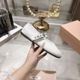 Miu Leather Miu women sandal shoes HG26082918