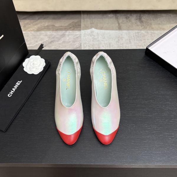 Chanel Leather women high heel shoes HG26101123