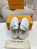 Louis Leather Vuitton women sandal shoes HG26100246