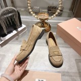 Miu Leather Miu women high heel shoes HG26101553