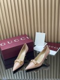 Gucci Leather women 7.5cm high heel shoes HG26090437