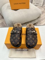 Louis Leather Vuitton women sandal shoes HG26100246