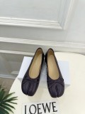 Maison Leather Margiela women flat shoes HG26092169