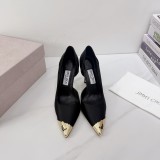 Jimmy Leather Choo women 10cm high heel sandal shoes HG26102544