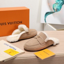 Louis Leather Vuitton women sandal shoes HG26100336