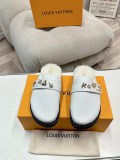 Louis Leather Vuitton women sandal shoes HG26100246