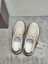 Brunello Leather Cucinelli unisex sport shoes HG26090710