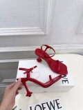 Salvatore Leather Ferragamo women 9cm high heel sandal shoes HG26101407