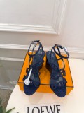Hermes Leather women 10cm high heel sandal shoes HG26102162