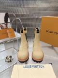 Louis Leather Vuitton unisex boots HG26091005