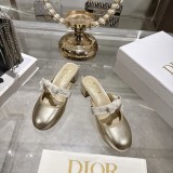 Dior Leather women 3.5cm sandal shoes HG26092964